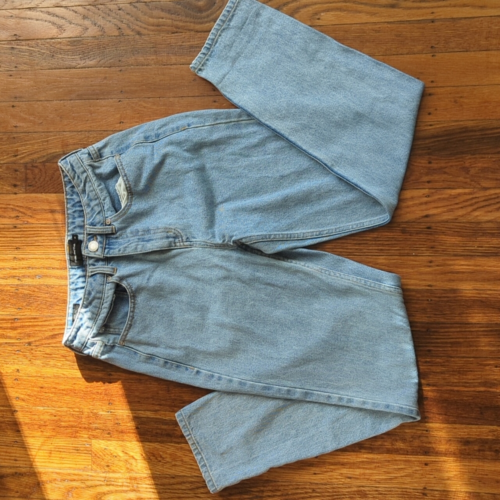 Frank and Oak Stevie High Rise Mom Jeans